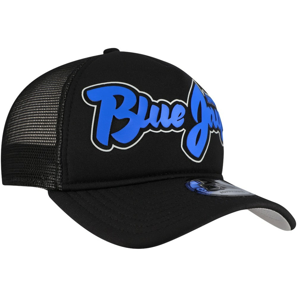 MLB Toronto Blue Jays New Era Retro Bold A-Frame Trucker 9FORTY Adjustable Hat