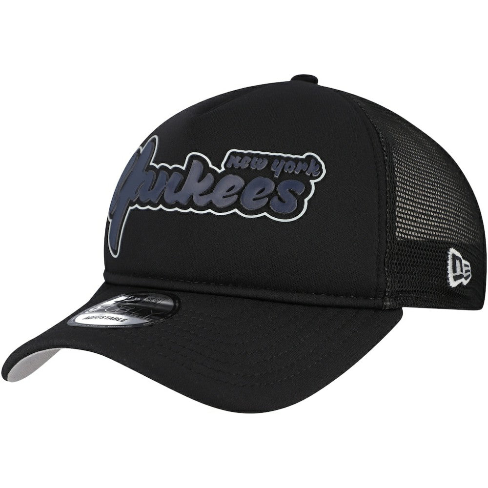 MLB New York Yankees New Era Retro Bold A-Frame Trucker 9FORTY Adjustable Hat