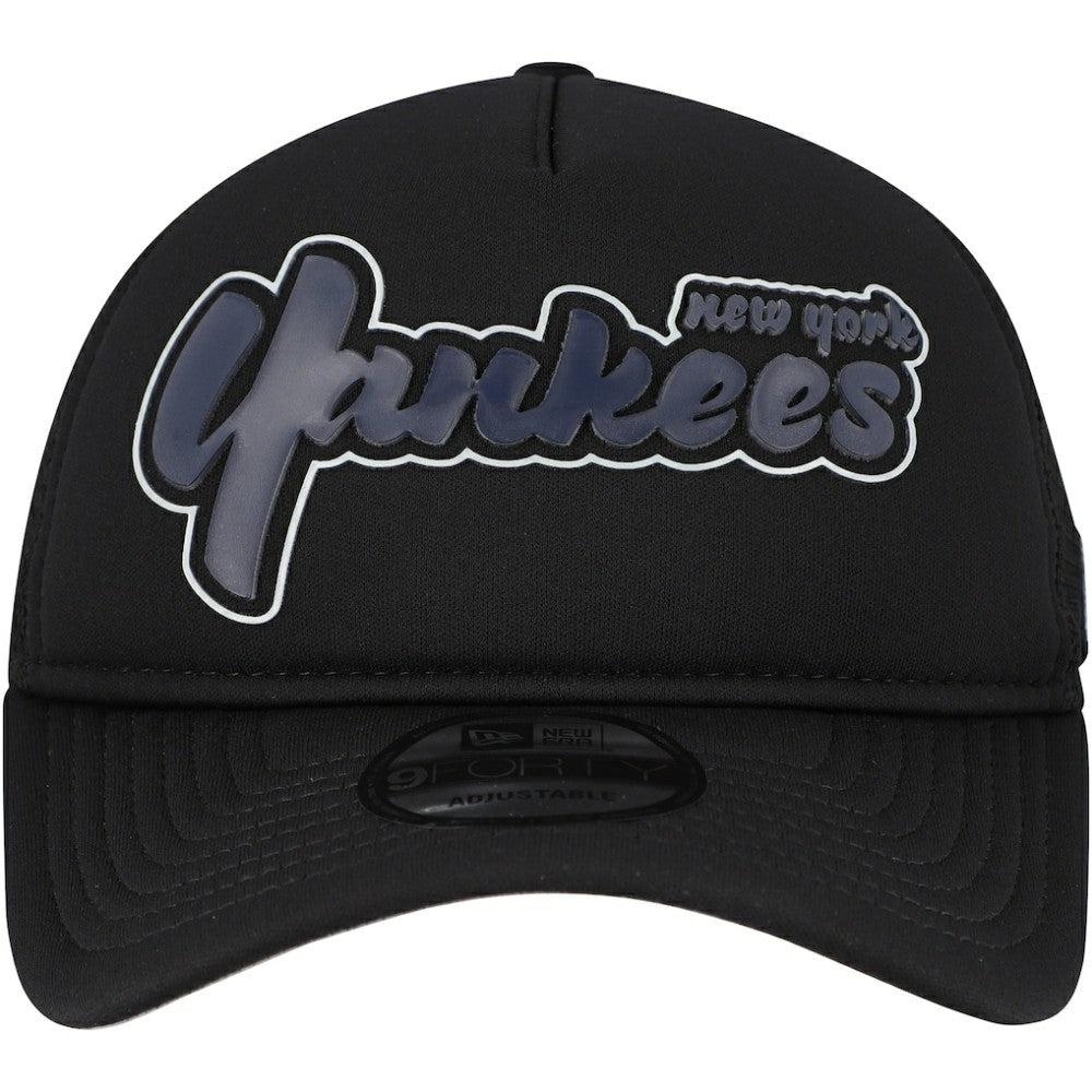 MLB New York Yankees New Era Retro Bold A-Frame Trucker 9FORTY Adjustable Hat