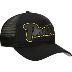 MLB San Diego Padres New Era Retro Bold A-Frame Trucker 9FORTY Adjustable Hat