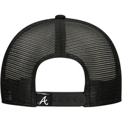 MLB Atlanta Braves New Era Retro Bold A-Frame Trucker 9FORTY Adjustable Hat