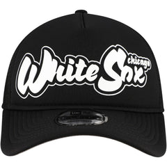 MLB Chicago White Sox New Era Retro Bold A-Frame Trucker 9FORTY Adjustable Hat