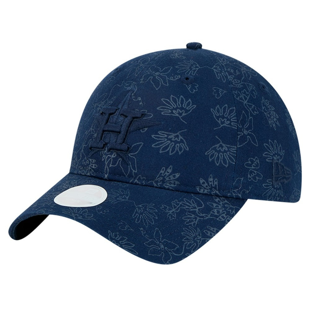 MLB Houston Astros New Era Women's Tonal Floral 9TWENTY Adjustable Hat