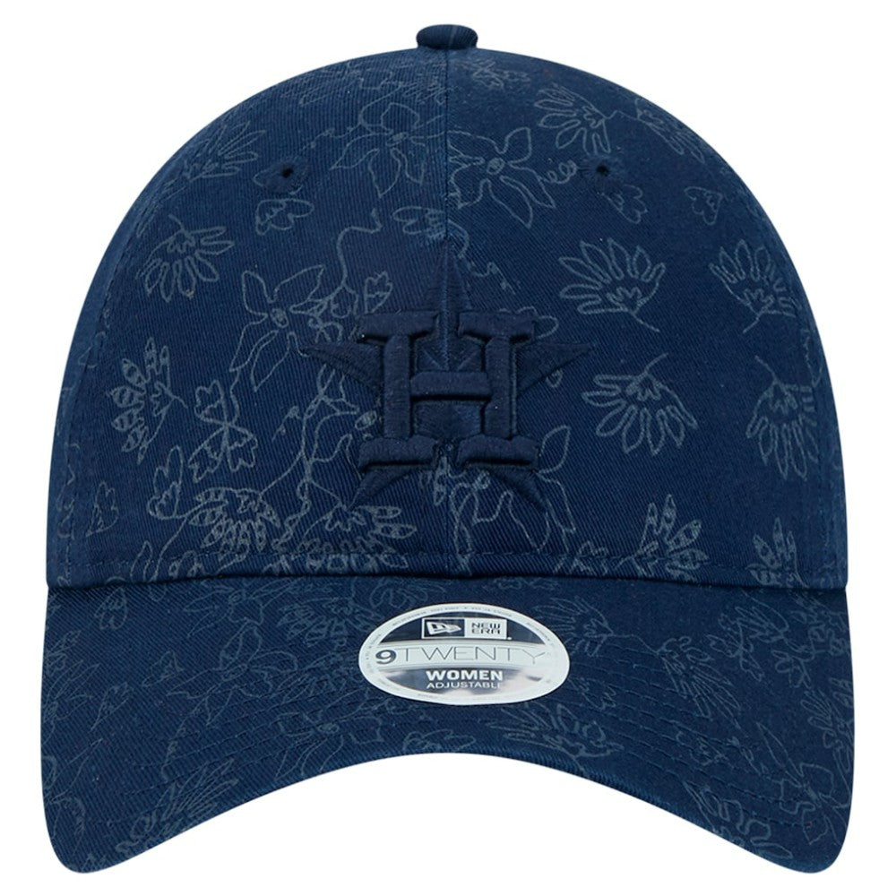 MLB Houston Astros New Era Women's Tonal Floral 9TWENTY Adjustable Hat