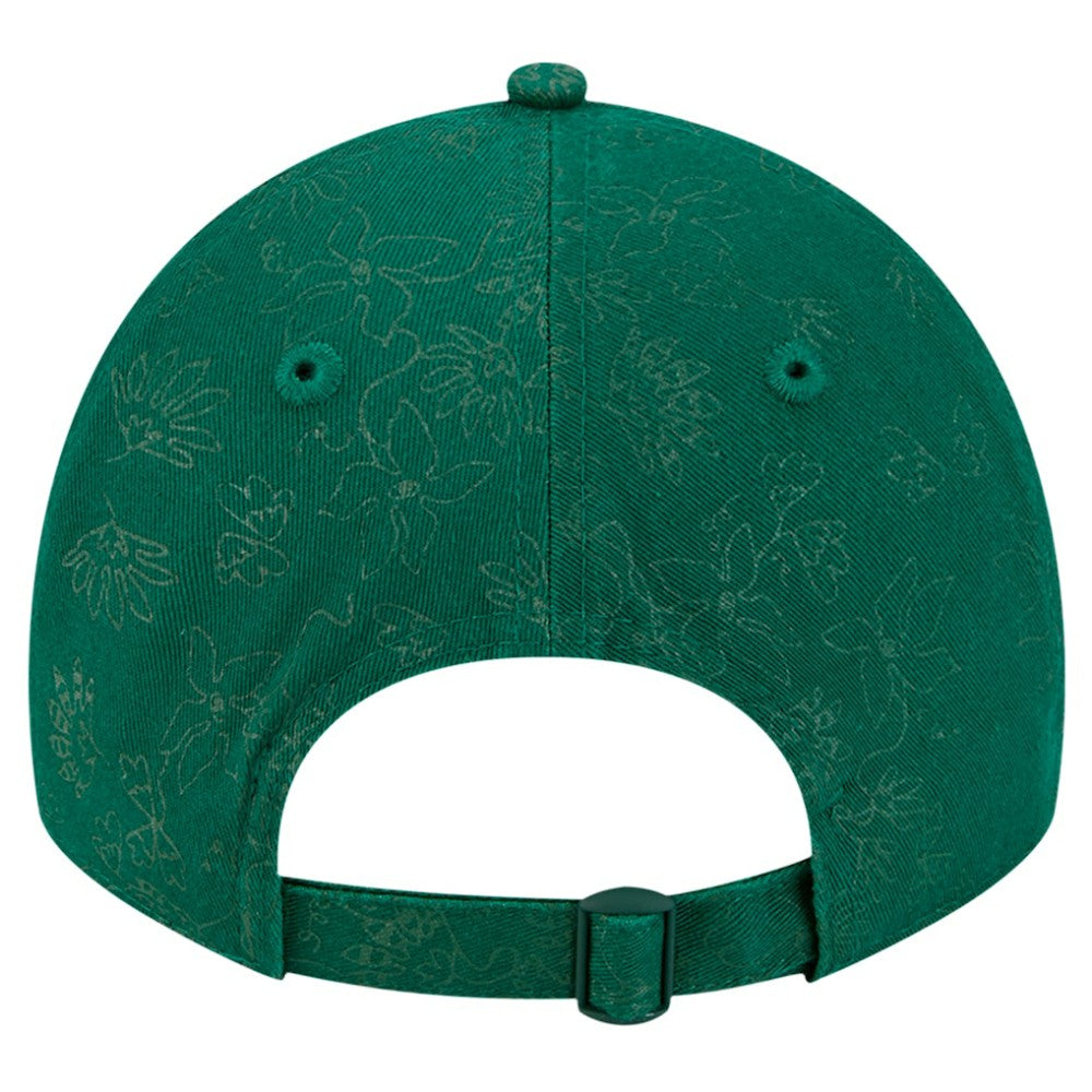 MLB Athletics New Era Women's Tonal Floral 9TWENTY Adjustable Hat