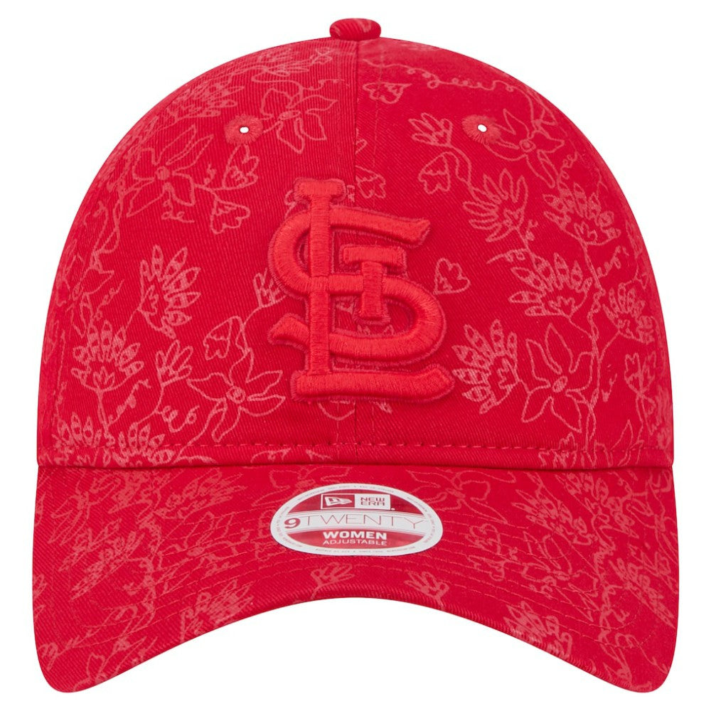 MLB St. Louis Cardinals New Era Women's Tonal Floral 9TWENTY Adjustable Hat