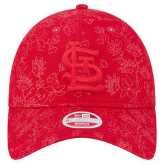 MLB St. Louis Cardinals New Era Women's Tonal Floral 9TWENTY Adjustable Hat