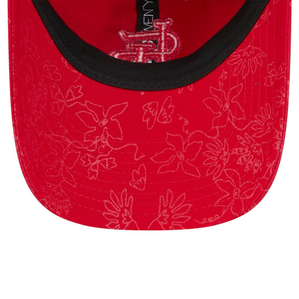 MLB St. Louis Cardinals New Era Women's Tonal Floral 9TWENTY Adjustable Hat