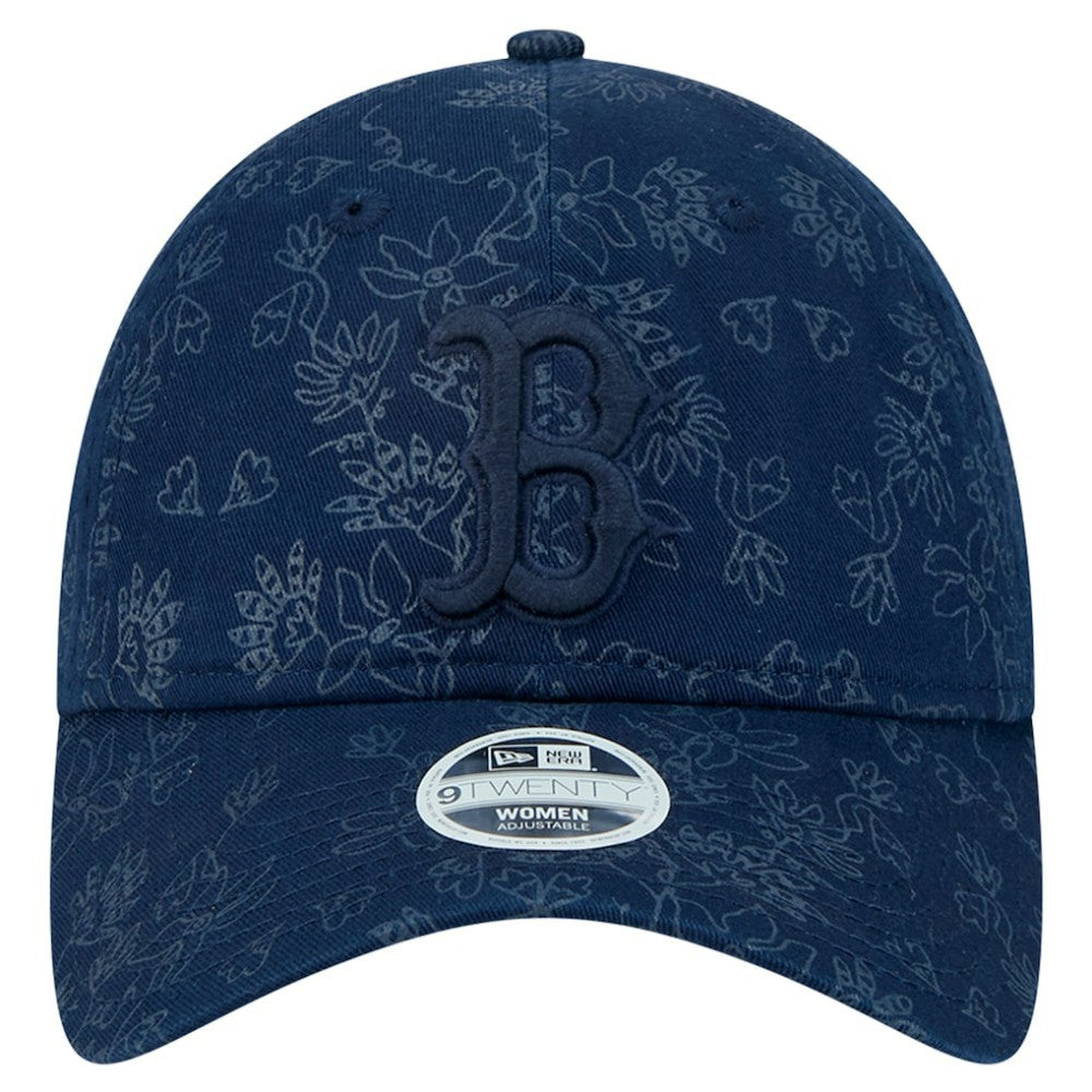 MLB Boston Red Sox New Era Women's Tonal Floral 9TWENTY Adjustable Hat