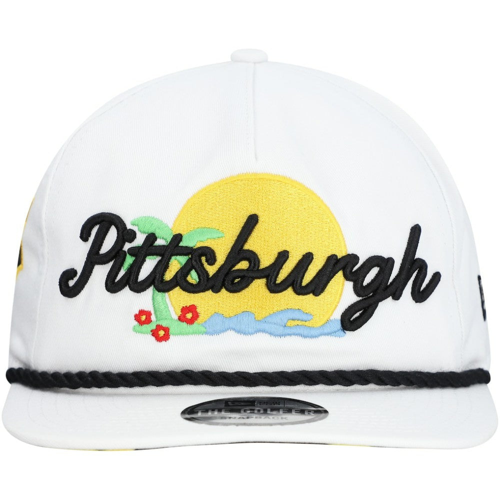MLB Pittsburgh Pirates New Era Paradise Golfer Adjustable Hat