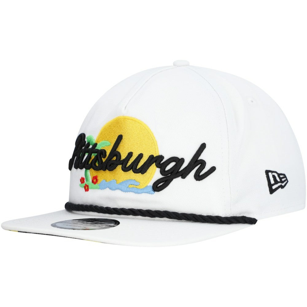 MLB Pittsburgh Pirates New Era Paradise Golfer Adjustable Hat