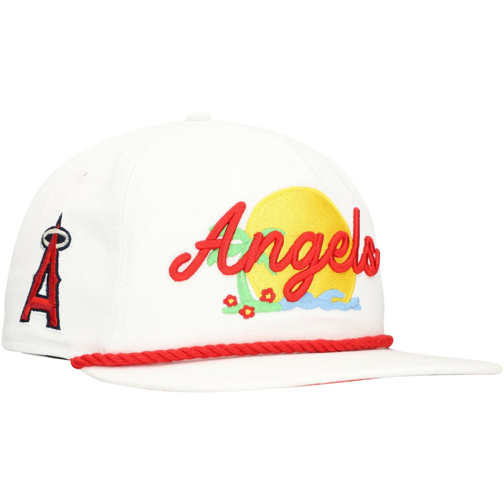MLB Los Angeles Angels New Era Paradise Golfer Adjustable Hat