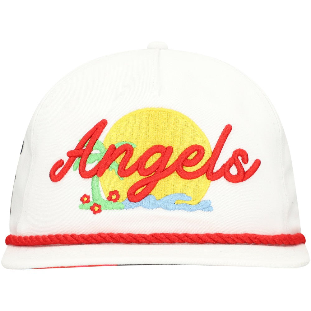 MLB Los Angeles Angels New Era Paradise Golfer Adjustable Hat
