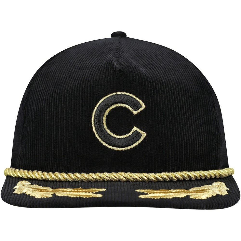 MLB Chicago Cubs New Era Corduroy Filigree Golfer Adjustable Hat