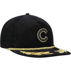 MLB Chicago Cubs New Era Corduroy Filigree Golfer Adjustable Hat