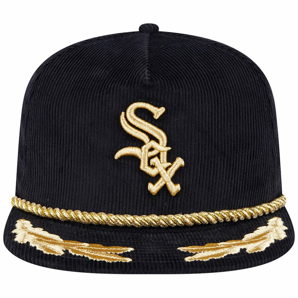 MLB Chicago White Sox New Era Corduroy Filigree Golfer Adjustable Hat