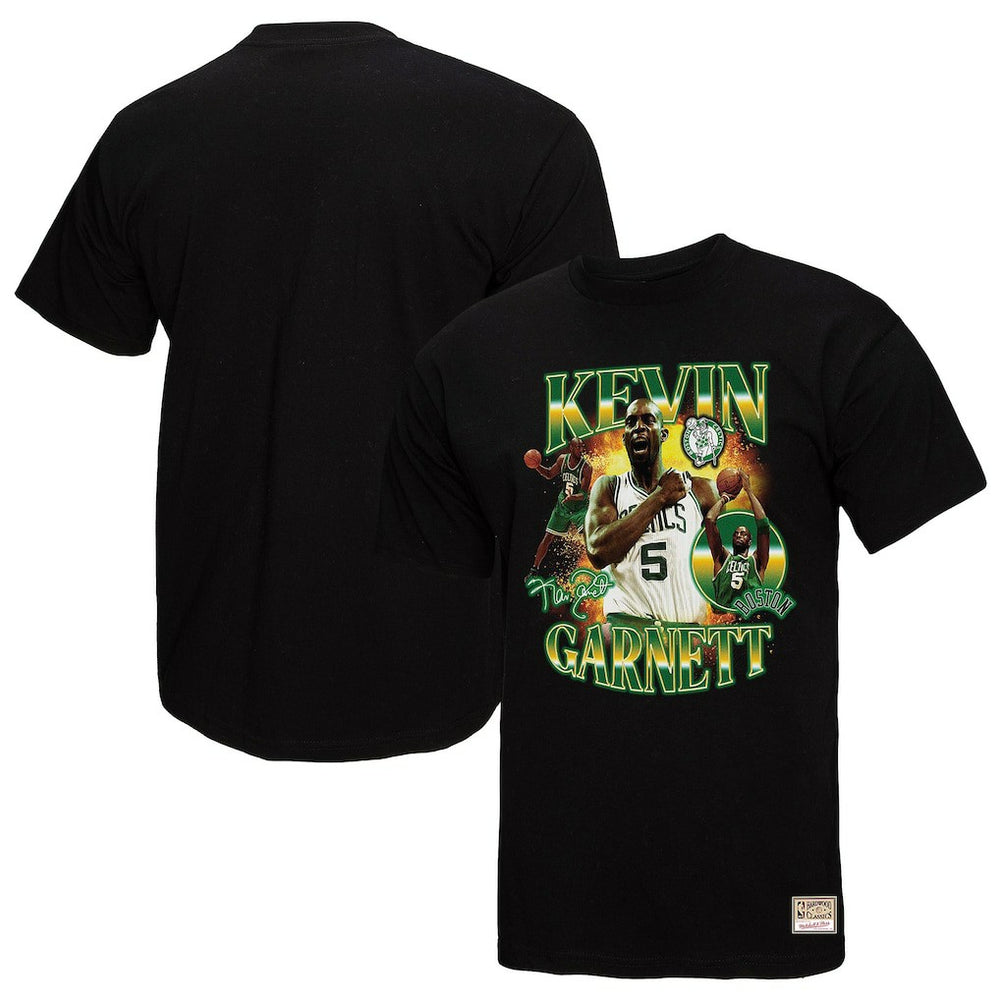 NBA Kevin Garnett Boston Celtics Collage T-Shirt