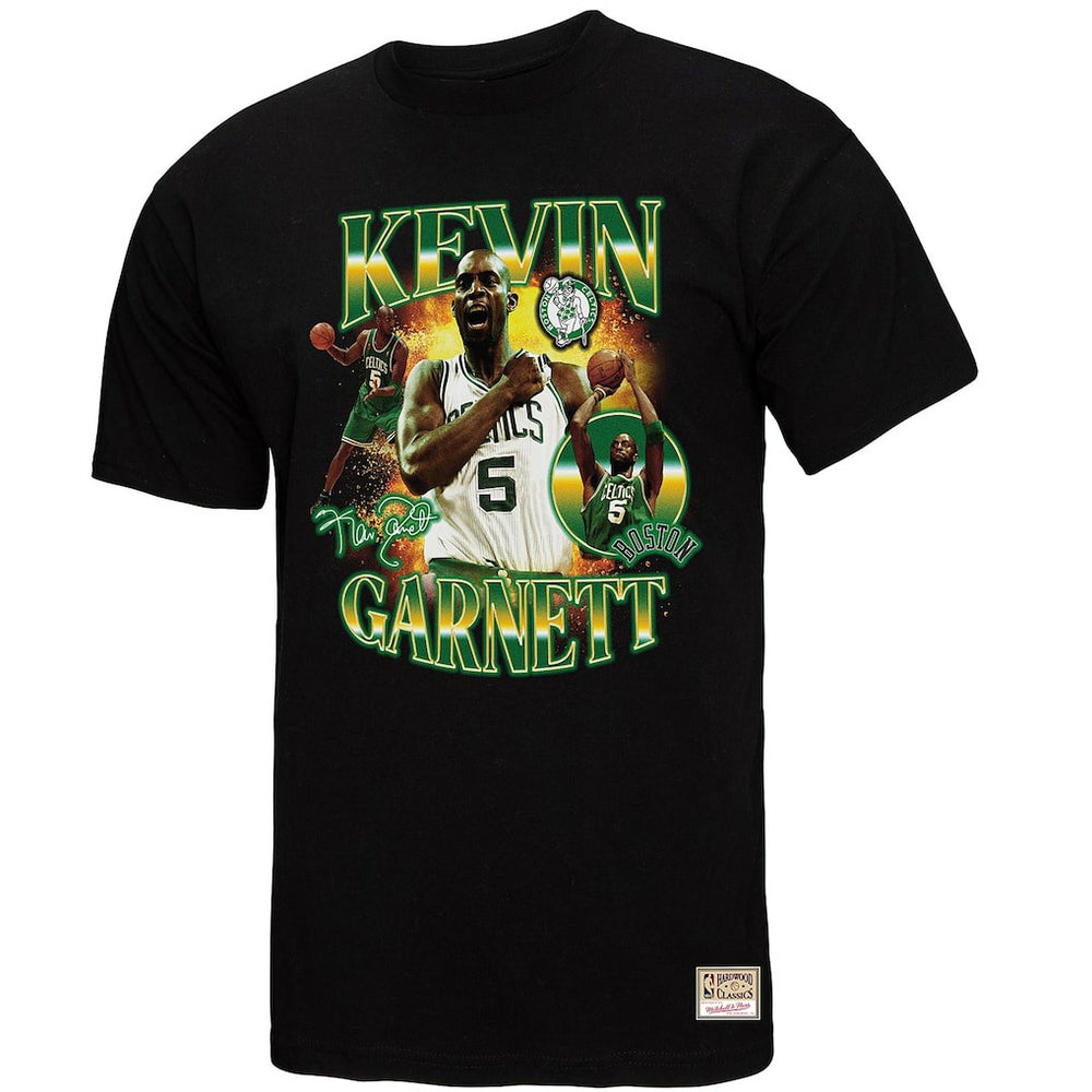 NBA Kevin Garnett Boston Celtics Collage T-Shirt
