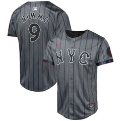 MLB Brandon Nimmo New York Mets Nike Youth 2024 City Connect Limited Player Jersey