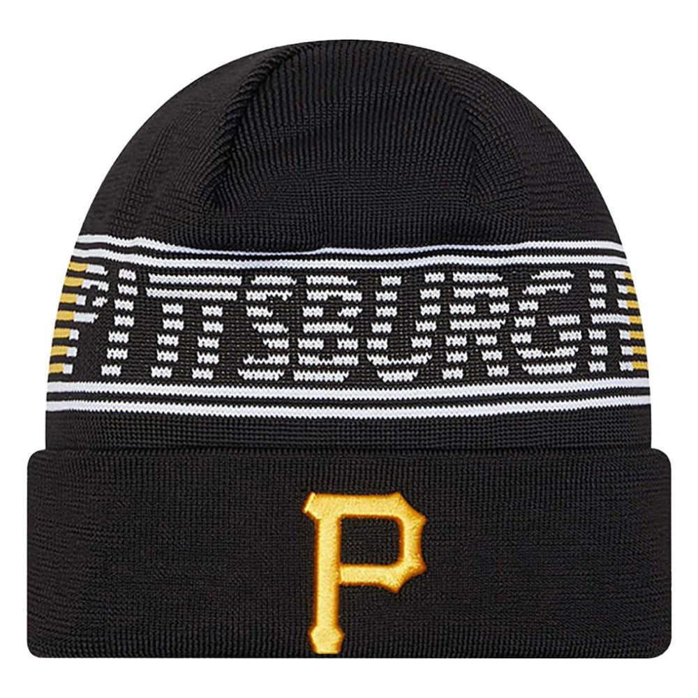 MLB Pittsburgh Pirates New Era Authentic Collection Cuffed Knit Hat