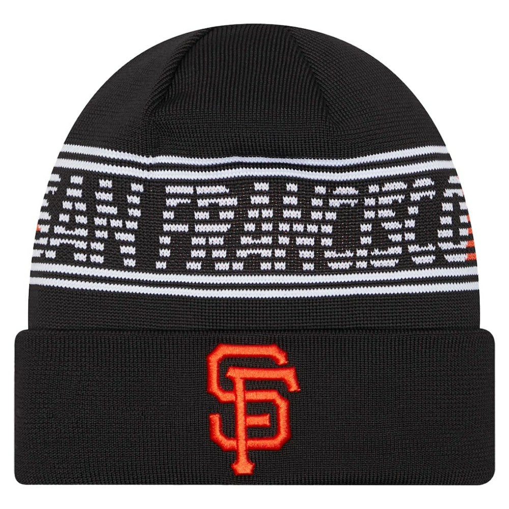 MLB San Francisco Giants New Era Authentic Collection Cuffed Knit Hat