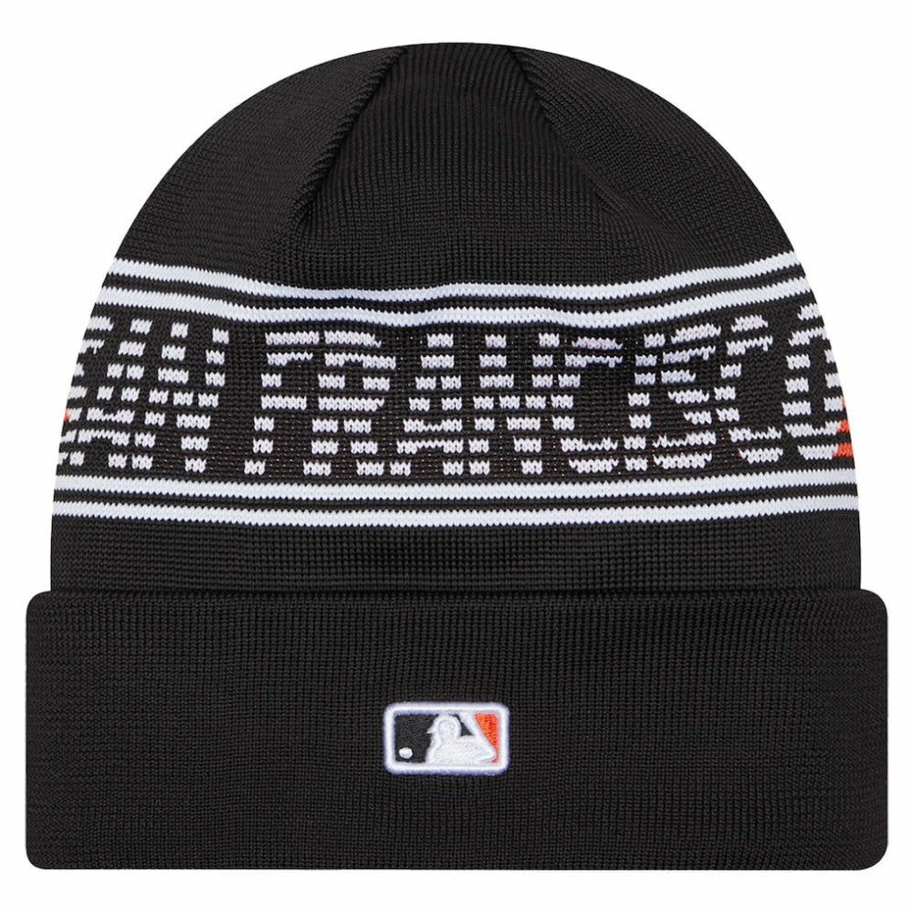 MLB San Francisco Giants New Era Authentic Collection Cuffed Knit Hat
