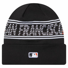MLB San Francisco Giants New Era Authentic Collection Cuffed Knit Hat