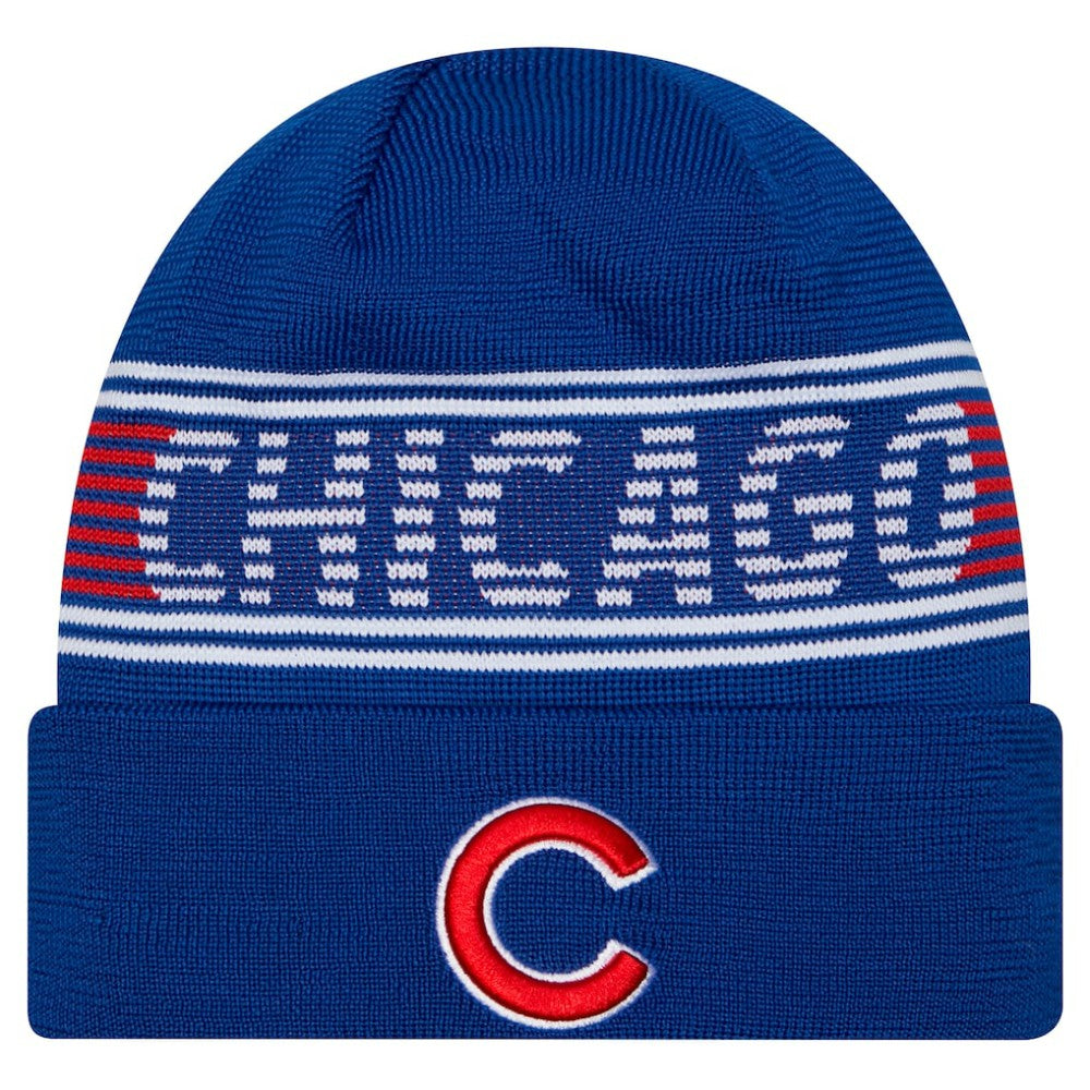 MLB Chicago Cubs New Era Authentic Collection Cuffed Knit Hat