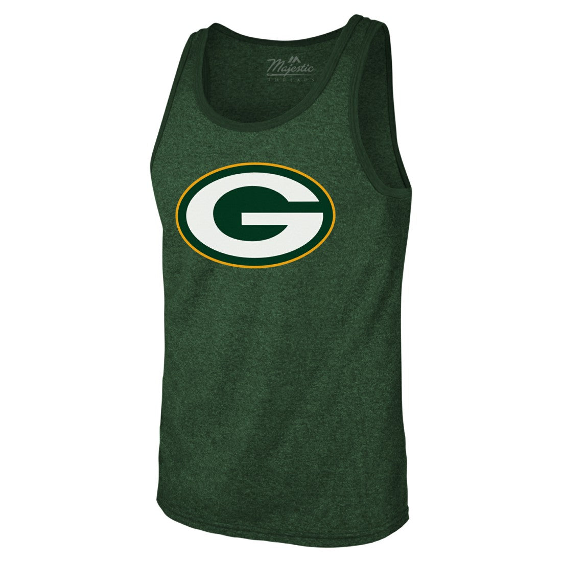 Jordan Love  Majestic Threads Tri-Blend Player Name & Number Tank Top - Green Bay Packers