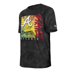 MLB Atlanta Braves New Era Women's Sport Classics Enzyme Wash Oversized T-Shirt