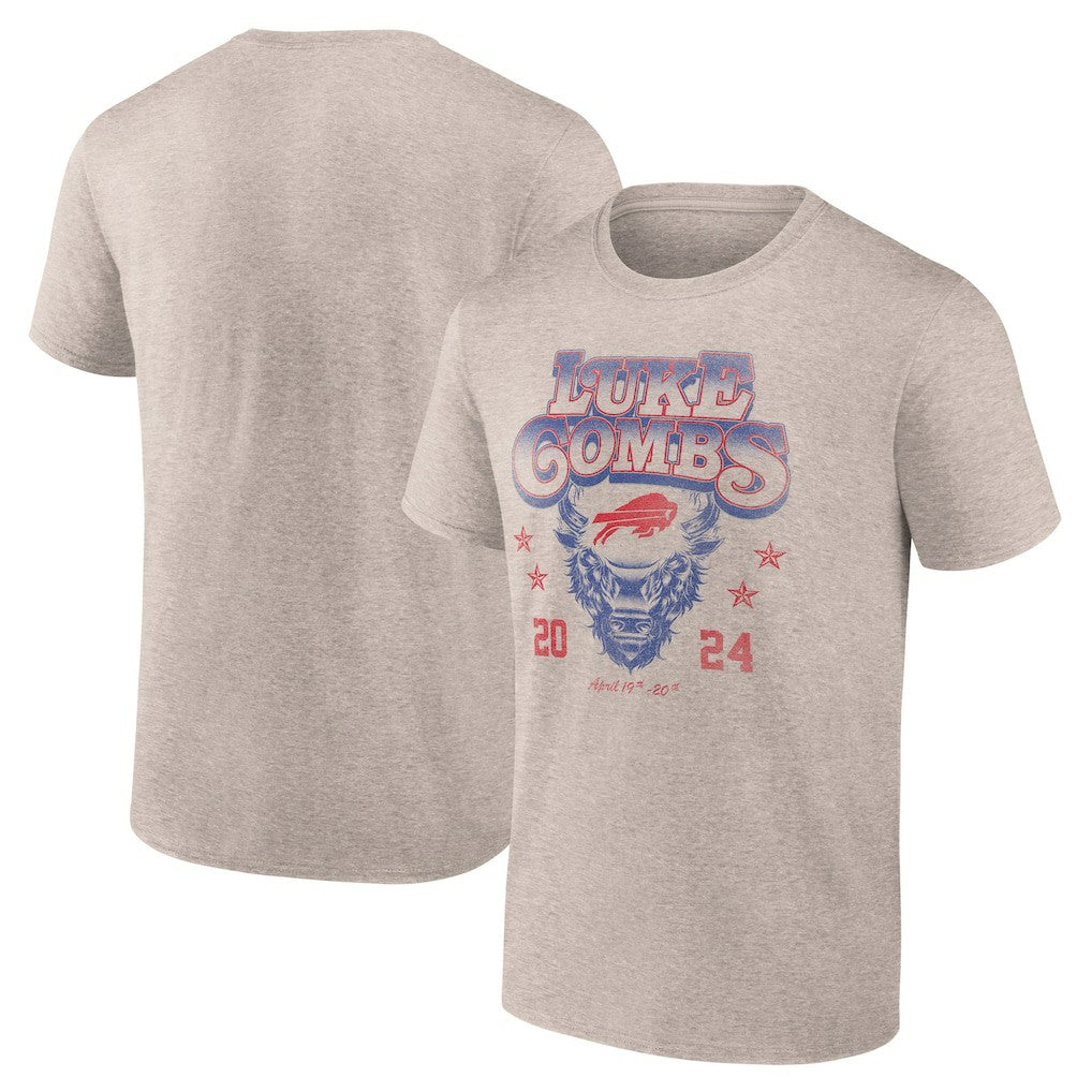 Luke Combs x  Growin' Up and Gettin' Old Tour T-Shirt - Buffalo Bills