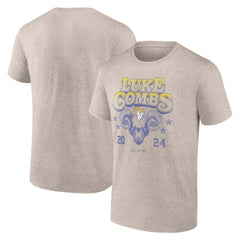 Luke Combs x  Growin' Up and Gettin' Old Tour T-Shirt - Los Angeles Rams
