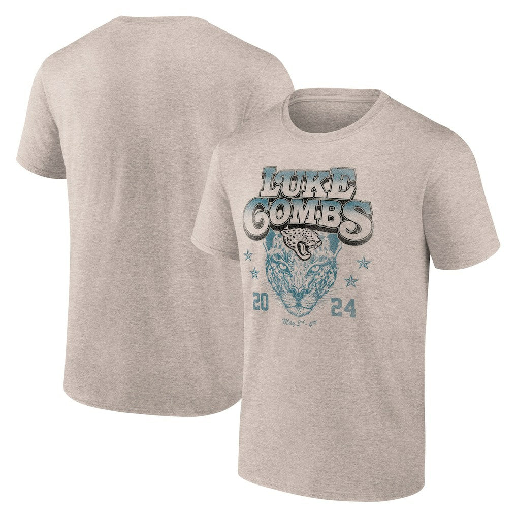 Luke Combs x  Growin' Up and Gettin' Old Tour T-Shirt - Jacksonville Jaguars