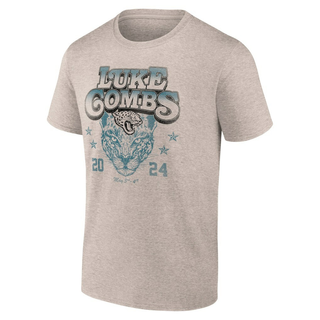 Luke Combs x  Growin' Up and Gettin' Old Tour T-Shirt - Jacksonville Jaguars