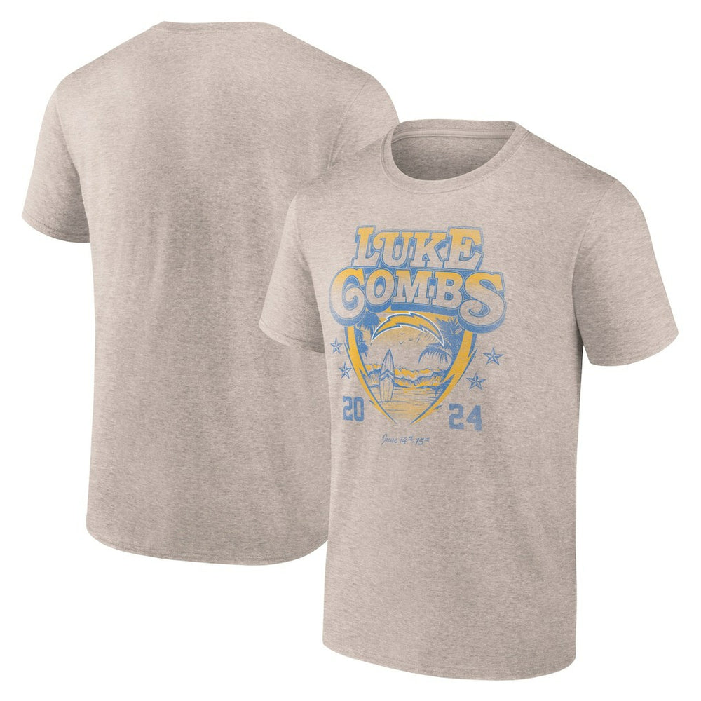 Luke Combs x  Growin' Up and Gettin' Old Tour T-Shirt - Los Angeles Chargers