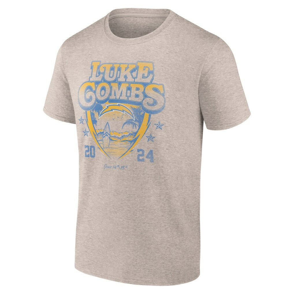 Luke Combs x  Growin' Up and Gettin' Old Tour T-Shirt - Los Angeles Chargers