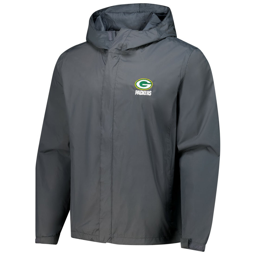 Dunbrooke Tropic Waterproof Packable Full-Zip Hoodie Jacket  - Green Bay Packers