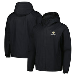 Dunbrooke Tropic Waterproof Packable Full-Zip Hoodie Jacket  - New Orleans Saints