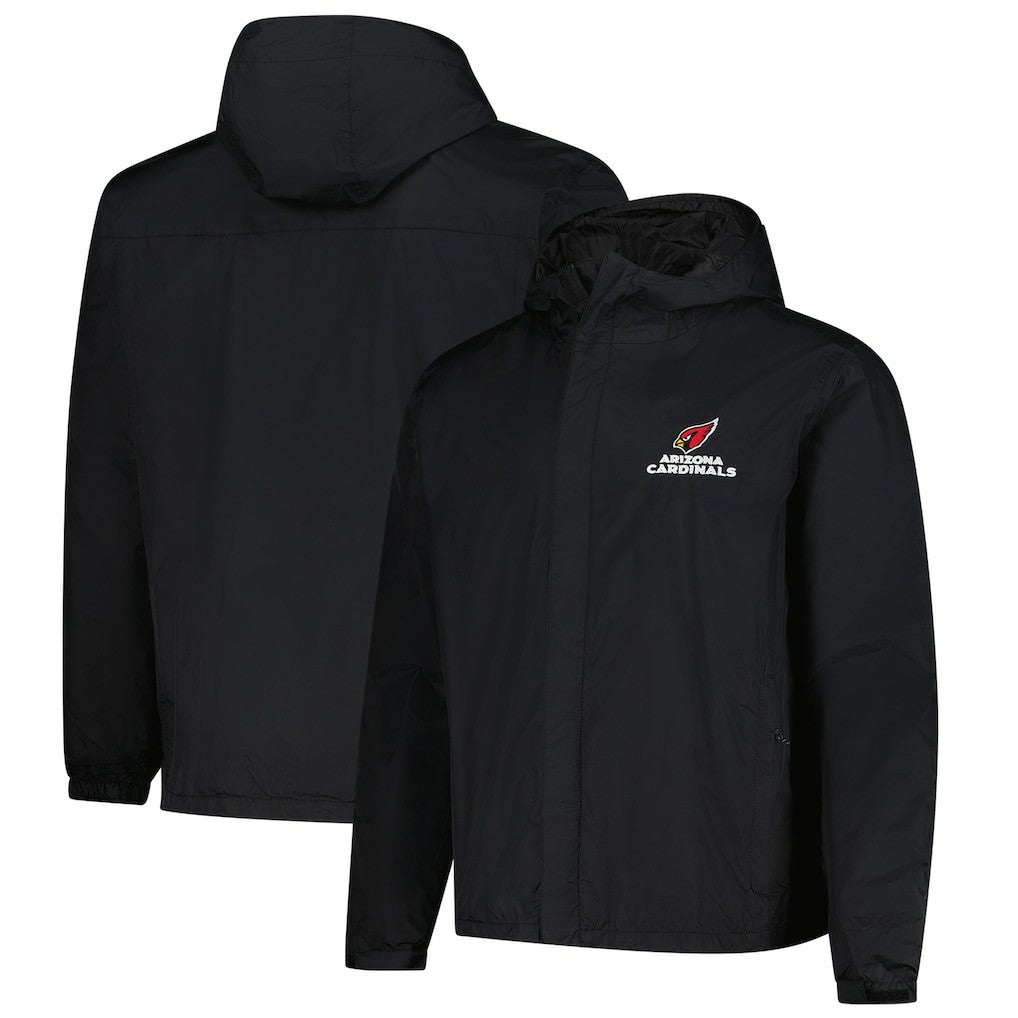 Dunbrooke Tropic Waterproof Packable Full-Zip Hoodie Jacket  - Arizona Cardinals