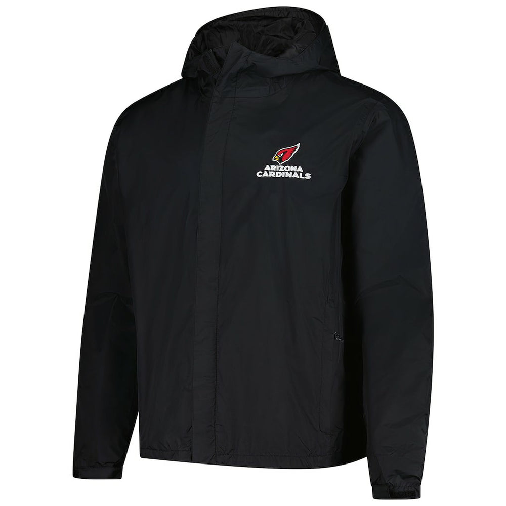Dunbrooke Tropic Waterproof Packable Full-Zip Hoodie Jacket  - Arizona Cardinals