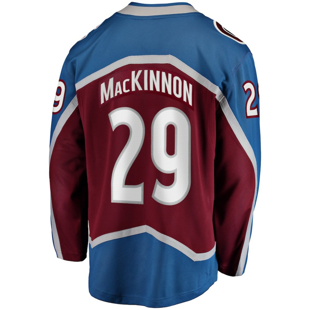 NHL Burgundy Nathan MacKinnon Colorado Avalanche Fanatics Home Breakaway Jersey