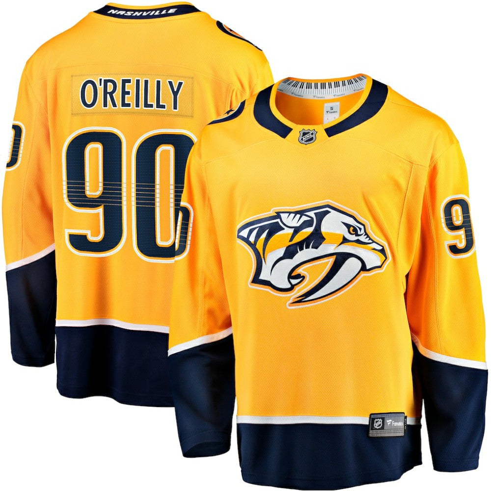 NHL Gold Ryan O'Reilly Nashville Predators Fanatics Home Breakaway Jersey