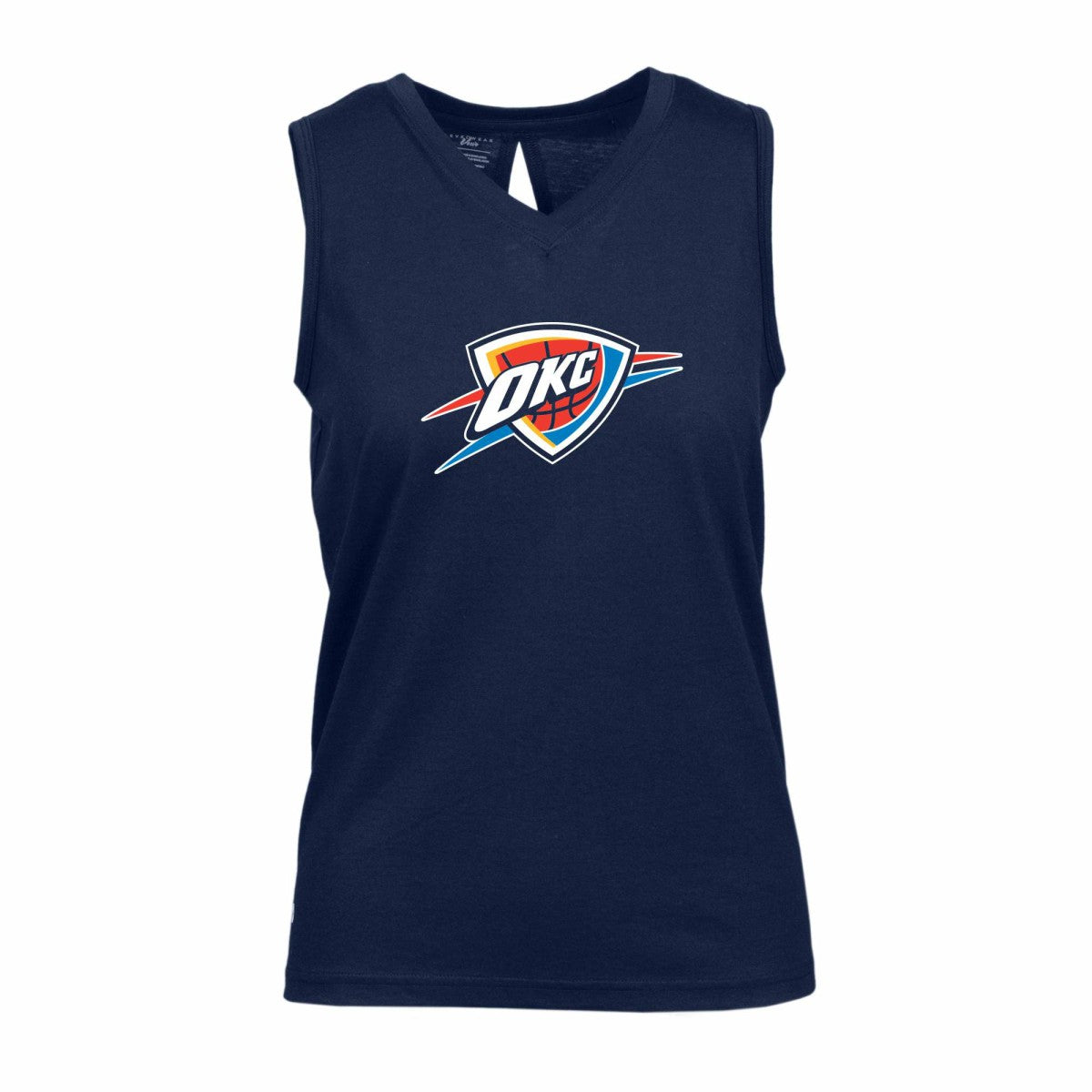 NBA Oklahoma City Thunder Levelwear Women's Paisley Core V-Neck Tank Top