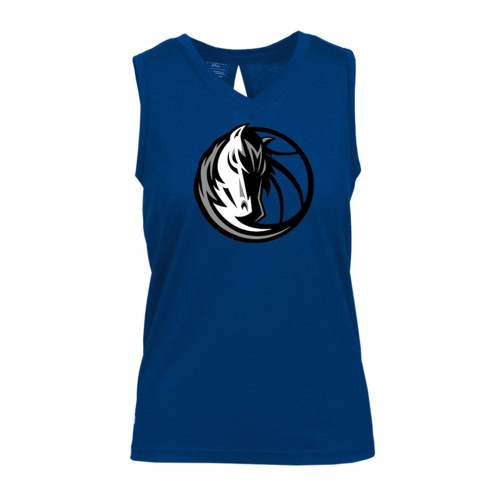 NBA Dallas Mavericks Levelwear Women's Paisley Core V-Neck Tank Top sale