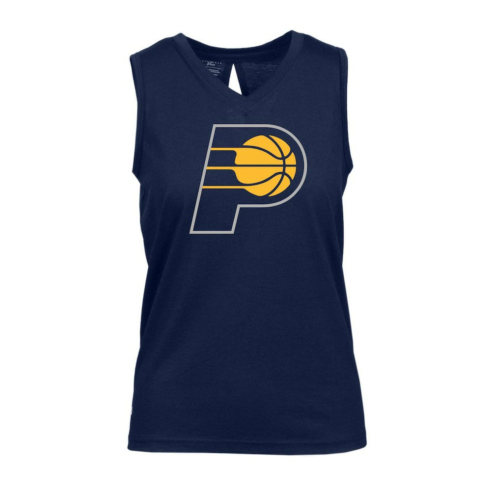 NBA Indiana Pacers Levelwear Women's Paisley Core V-Neck Tank Top