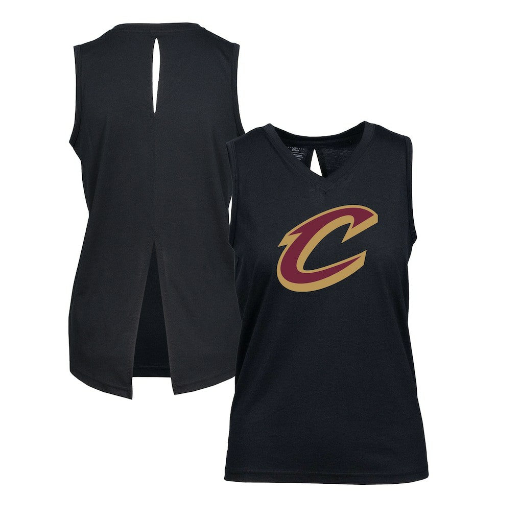 NBA Cleveland Cavaliers Levelwear Women's Paisley Core V-Neck Tank Top sale