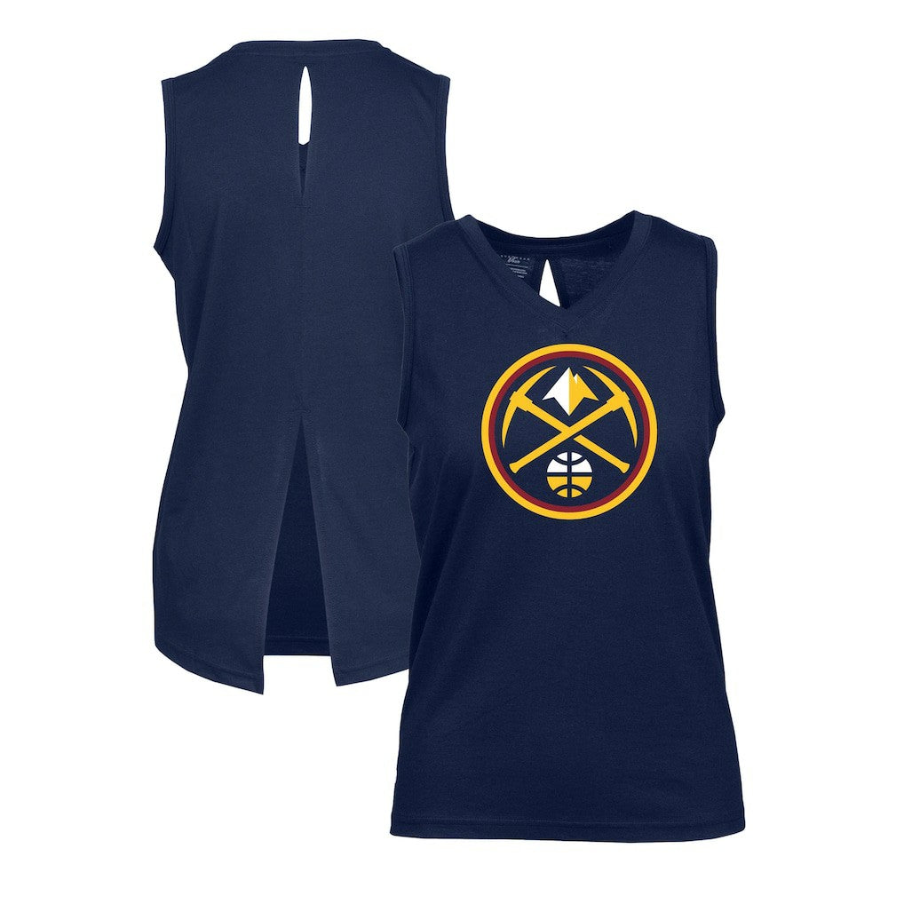 NBA Denver Nuggets Levelwear Women's Paisley Core V-Neck Tank Top sale