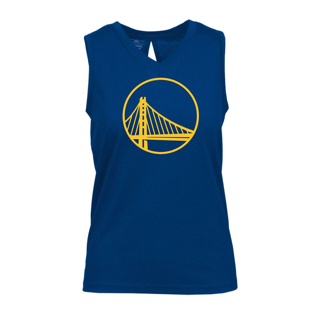 NBA Golden State Warriors Levelwear Women's Paisley Core V-Neck Tank Top sale