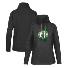 NBA Boston Celtics Levelwear Women's Loop Core Funnel Neck Pullover Sweatshirt