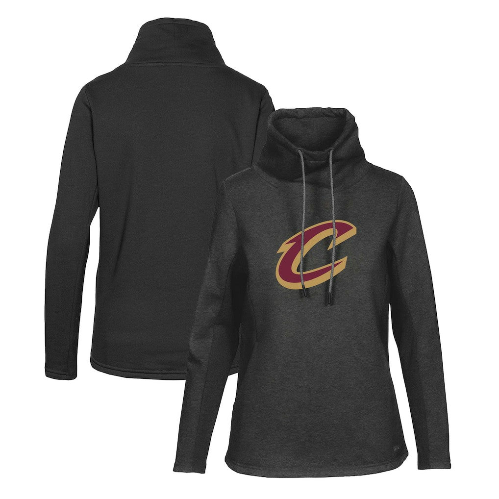 NBA Cleveland Cavaliers Levelwear Women's Loop Core Funnel Neck Pullover Sweatshirt sale